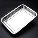Axyaa Stainless Steel Baking Pan Cooling Rack Grid Bread Pastry Tray BBQ Oil Filter