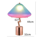 Axyaa Colorful Desk Lamp Modern LED Table Lamp 86-220V for Living Room & Girl's Room