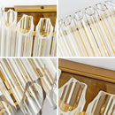 Axyaa Glass Wall Lamp: Postmodern Nordic Design for Bedroom, Living Room LED Light