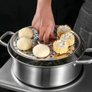 Axyaa Stainless Steel Steamer Rack: Durable & Multipurpose Kitchen Accessory