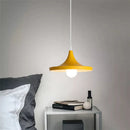 Axyaa Macaron Color Ceiling Lamp: Nordic Modern Aluminum Pendant Light
