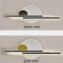 Axyaa Gold LED Wall Lamp Modern Outdoor Sconce Lights