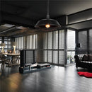 Axyaa Industrial Farmhouse Pendant Light Bronze Black Finish Loft Kitchen Bar Pendant Lamp