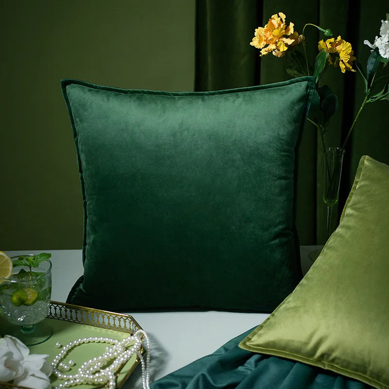 Velvet Nordic Cushion Cover for Sofa Living Room, 30x50cm - Axyaa