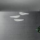Axya Acrylic Leaf Pendant Lights for Living Room and Dining Room