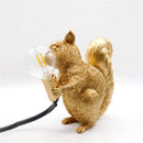 Axyaa Squirrel Night Lamp: Nordic Cute Animal Kids Room Decor