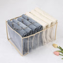 Axyaa Garment Storage System: Drawer Dividers for Clothing Organization