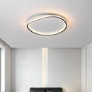 Axyaa Modern Minimalist Round LED Ceiling Lamp for Living Room, Study, Dining, and Bedroom