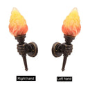 Axyaa Outdoor Torch Wall Lamp for Garden and Porch Lighting