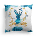 Watercolor Elk Series Polyester Pillow Case Branded for Axyaa