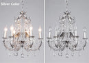 Axyaa Retro Crystal Chandelier for Stylish Home Decor