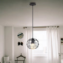 Axya Modern Industrial Pendant Light Chandelier for Home Decor with E27 Bulb