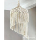 Bohemia Woven Chandelier Lampshade by Axyaa - Handmade Soft Decoration for Home