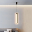 Axya Modern Round LED Chandelier Ceiling Hanging Lamp Gold Black