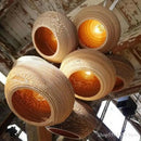 Axyaa Paper Pendant Light for Creative Living Room and Restaurant Decor