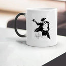 Axyaa Magic Ceramic Dancing Friends Coffee Tea Cups