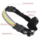 Axya COB LED Sensor Headlamp Waterproof 3 Lighting Modes Work Light