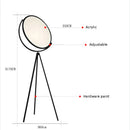 Axyaa Nordic Black Floor Lamp: Adjustable LED Dimming, Simple Home Decor Enhancing Living Room