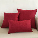 Axyaa Ivory Sofa Cushion Cover in Various Sizes for Home Decor