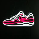 Axyaa Neon Light Sports Shoe Sneakers Decorative Sign for Bedroom & Stores
