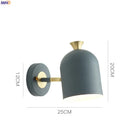 Axyaa Nordic Style LED Wall Lights Modern Simple Wall Lamp Sconce