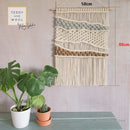 Axyaa Hand-woven Macrame Tapestry Wall Hanging Bohemian Home Decor 50*80cm