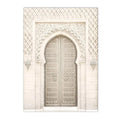 Axyaa Moroccan Mosque Door Canvas Print Wall Art Decoration