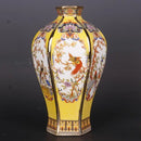 Axyaa Ceramic Vase: Antique Enamel Porcelain Home Decor & Gift