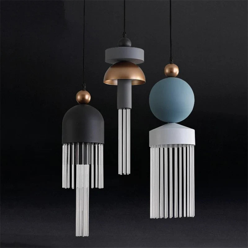 Nordic Art Chandelier Lighting by Axya - Modern Design for Living Room, Bar & Restaurant