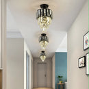 Axyaa Crystal Ceiling Chandelier for Home Lighting
