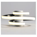 Axyaa Spiral Ceiling Light: Modern Minimalist LED Indoor Lighting for Living Room & Bedroom