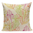 Axyaa Vintage Flower Cushion Covers - Shabby Chic Floral Pillowcase