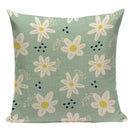 Axyaa Vintage Flower Cushion Covers - Shabby Chic Floral Pillowcase