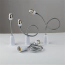 Axyaa Gooseneck E27 to E27 Base Extension Adapter - 2 Pack