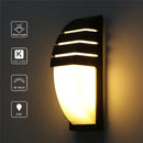Axyaa Outdoor LED Wall Lamps with Radar Motion Sensor - Waterproof Sconce for Garden and Porch