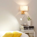 Axyaa Wood Led Wall Lamp Nordic Bedroom Lighting
