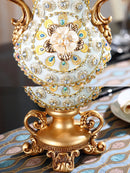 Axyaa Resin Vase Dried Flower Arrangement Plate Home Decor