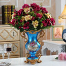 Axyaa European Resin Vase Dried Flower Arrangement Home Decor Ornament