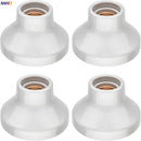 Axyaa Ceramic E27 Lamp Holder Base 110-220V White Black Table Ceiling Fitting