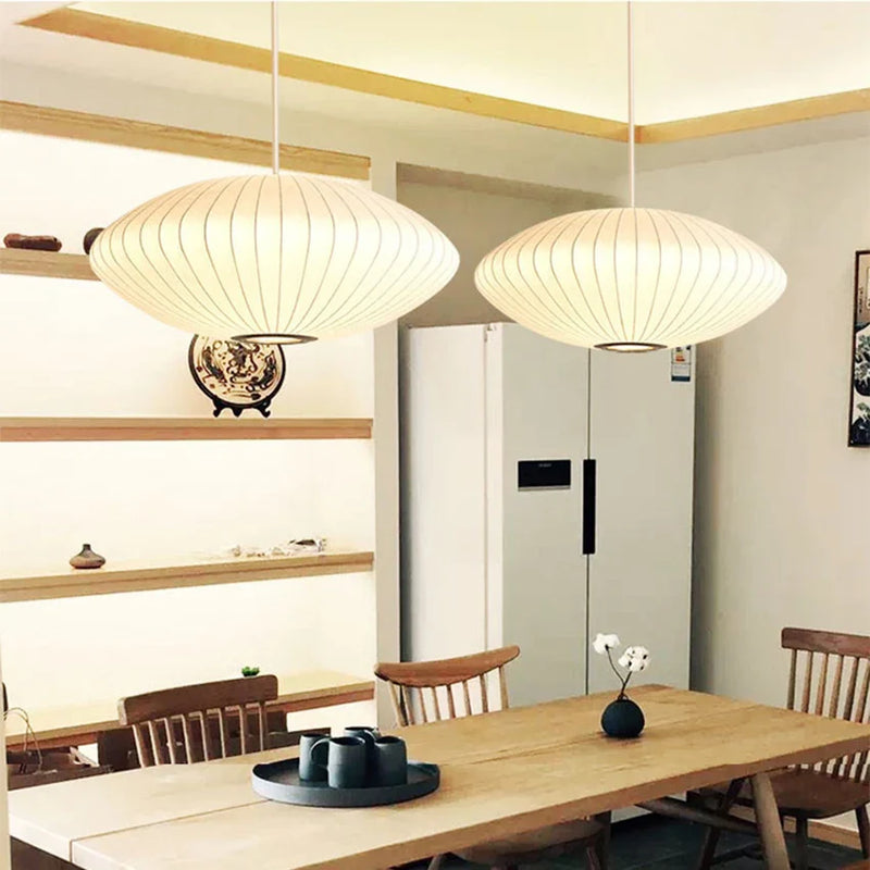 Axyaa Japanese Chandelier Staircase Dining Hall Bar Pendant Lamp