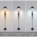 Axxya 9W LED Indoor Wall Sconce Golden Modern Rotation Dimmer Switch Lighting