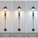 Axyaa Modern Golden LED Wall Sconce 9W, Dimmable Rotating Wall Lamp for Indoor Decoration