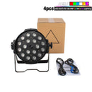 Axyaa LED Zoom 18x18W RGBWA+UV 6in1 Par Light for Wedding, Theater, DJ, Disco, Party
