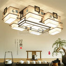 Axya Modern Led Chandeliers Chinese Style Ceiling Lights Bedroom Living Room Decor