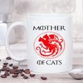 Axyaa Creative 11oz Ceramic Cat Mama Coffee Mug