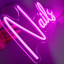 Axyaa LED Flex Neon Beauty Salon Sign - USB Power - Wall Decor & Lighting