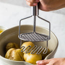 Axyaa Stainless Steel Potato Press Wavy Ricer Crusher Baking Kitchen Tools