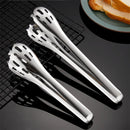 Axyaa Stainless Steel Food Tongs for Buffet, Barbecue, and Kitchen