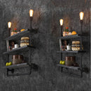 Axyaa Antique Industrial Wall Lamp Vintage Wall Sconce for Study Store Cafe