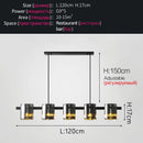 Axyaa Glass Hanging Pendant Light for Dining Room, Bedroom, and Bar